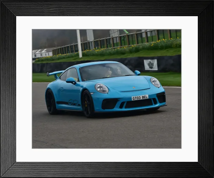 Framed Print : CM26 8144 Duncan Bell, Porsche 911 GT3 Framed Print : CM26 8144 Duncan Bell, Porsche 911 GT3