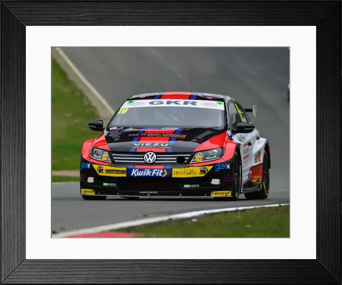 Framed Print : CJ7 7642 Bobby Thompson, Volkswagen CC