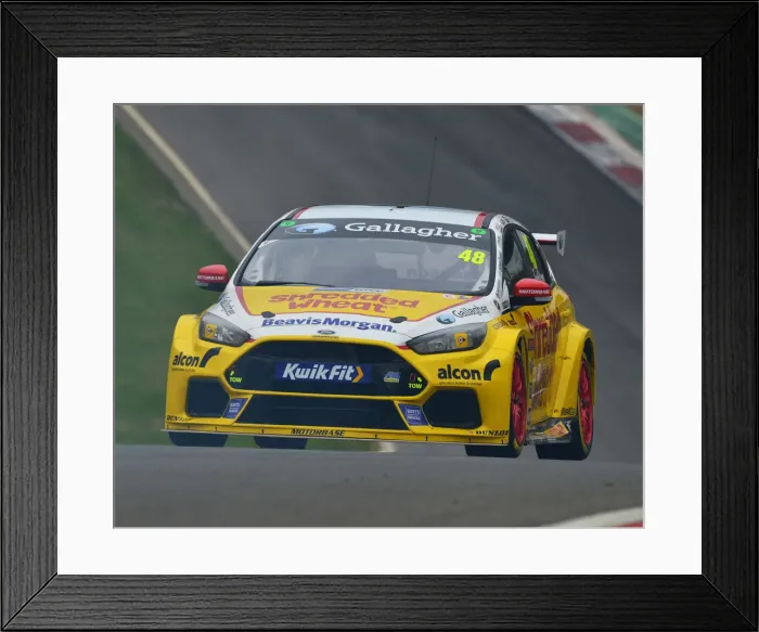 Framed Print : CJ7 7606 Ollie Jackson, Ford Focus RS Framed Print : CJ7 7606 Ollie Jackson, Ford Focus RS