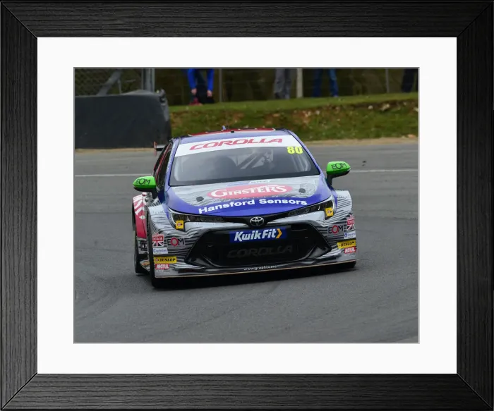 Framed Print : CJ7 7545 Tom Ingram, Toyota Corolla Framed Print : CJ7 7545 Tom Ingram, Toyota Corolla