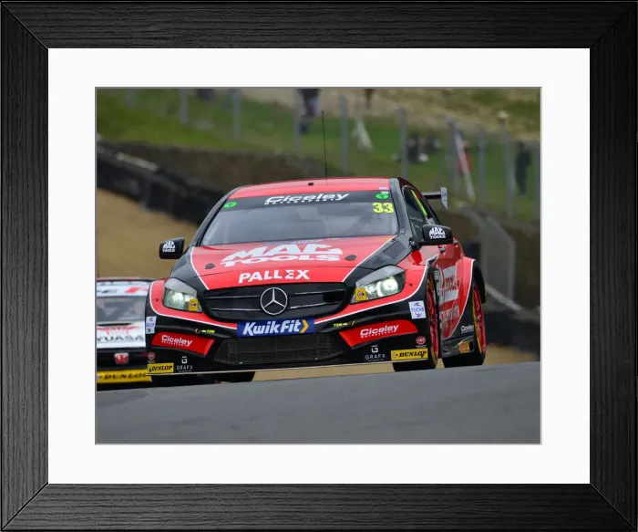 Framed Print : CJ7 7529 Adam Morgan, Mercedes Benz A-Class