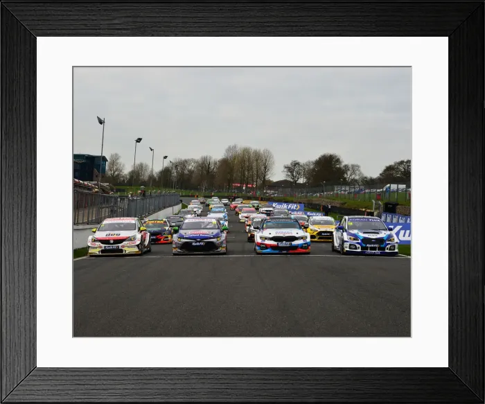Framed Print : CJ7 7405 30 car line up for the 2019 Championship Framed Print : CJ7 7405 30 car line up for the 2019 Championship