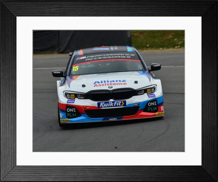 Framed Print : CJ7 7556 Tom Oliphant, BMW 330i M Sport