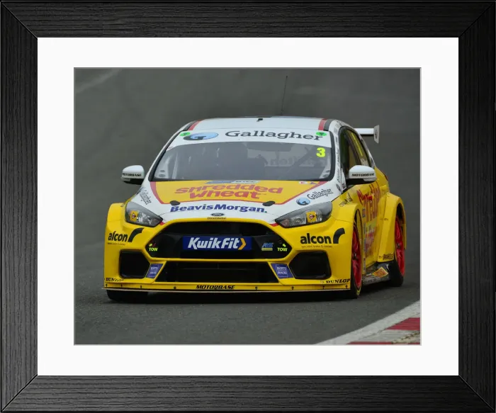 Framed Print : CJ7 7512 Tom Chilton, Ford Focus RS Framed Print : CJ7 7512 Tom Chilton, Ford Focus RS