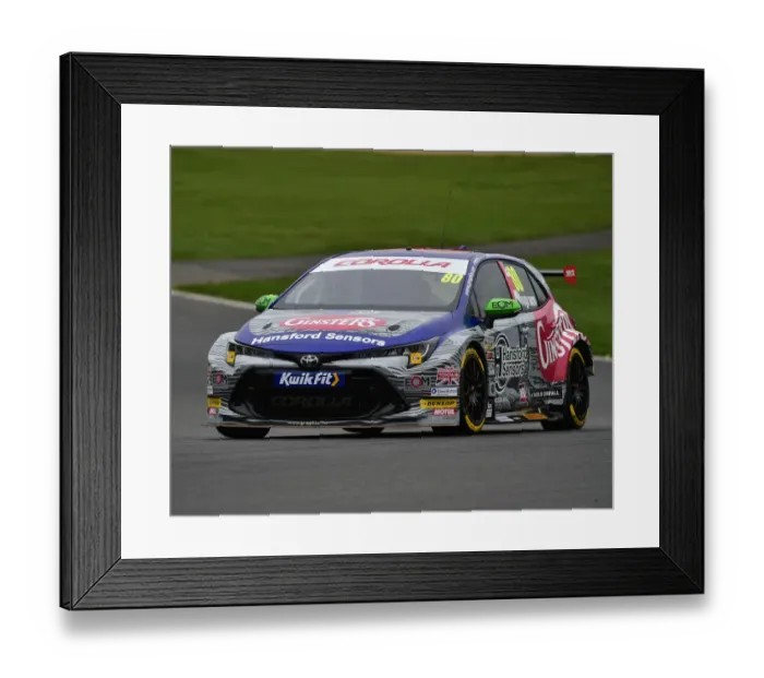 Framed Print : CM26 9228 Tom Ingram, Toyota Corolla Framed Print : CM26 9228 Tom Ingram, Toyota Corolla