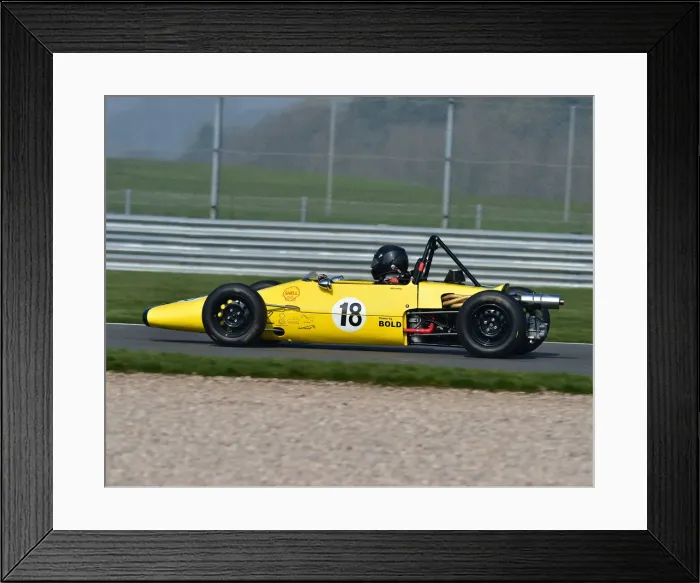 Framed Print : CM26 9568 Bill Cowing, Ginetta G18B Framed Print : CM26 9568 Bill Cowing, Ginetta G18B