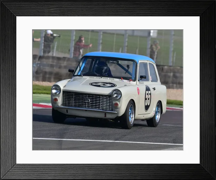 Framed Print : CM26 9929 Rob Wainwright, Austin A40