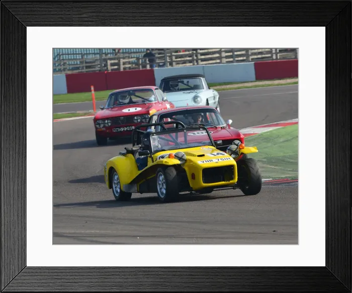 Framed Print : CJ7 7677 Chris Holland, Lotus Seven S4 Framed Print : CJ7 7677 Chris Holland, Lotus Seven S4