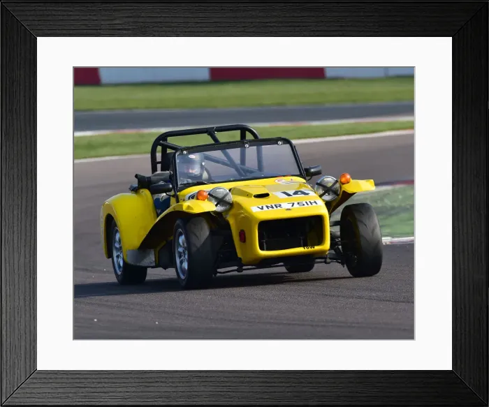 Framed Print : CM27 0176 Chris Holland, Lotus Seven S4 Framed Print : CM27 0176 Chris Holland, Lotus Seven S4