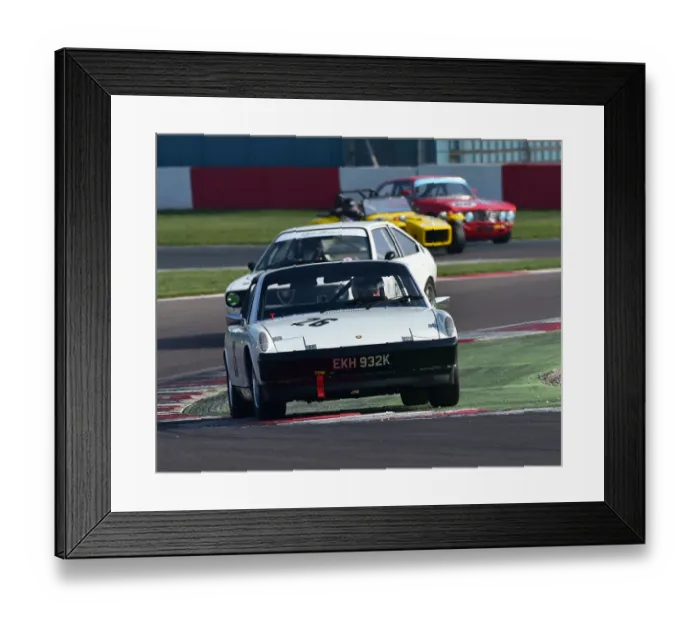 Framed Print : CM27 0137 Glynn Evans, Porsche 914-6 Framed Print : CM27 0137 Glynn Evans, Porsche 914-6