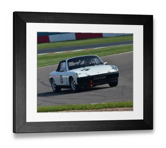 Framed Print : CM27 0113 Glynn Evans, Porsche 914-6 Framed Print : CM27 0113 Glynn Evans, Porsche 914-6