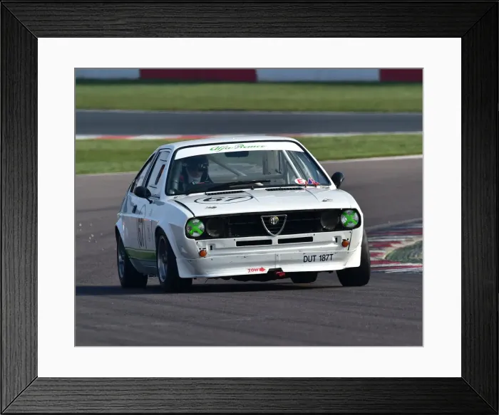 Framed Print : CM27 0191 Tim Hayes, Alfa Romeo Alfasud Sprint Framed Print : CM27 0191 Tim Hayes, Alfa Romeo Alfasud Sprint