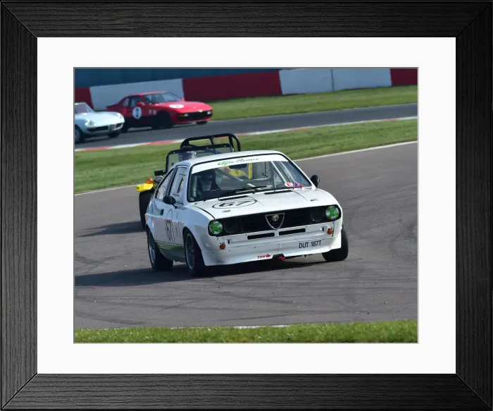 Framed Print : CM27 0107 Tim Hayes, Alfa Romeo Alfasud Sprint Framed Print : CM27 0107 Tim Hayes, Alfa Romeo Alfasud Sprint