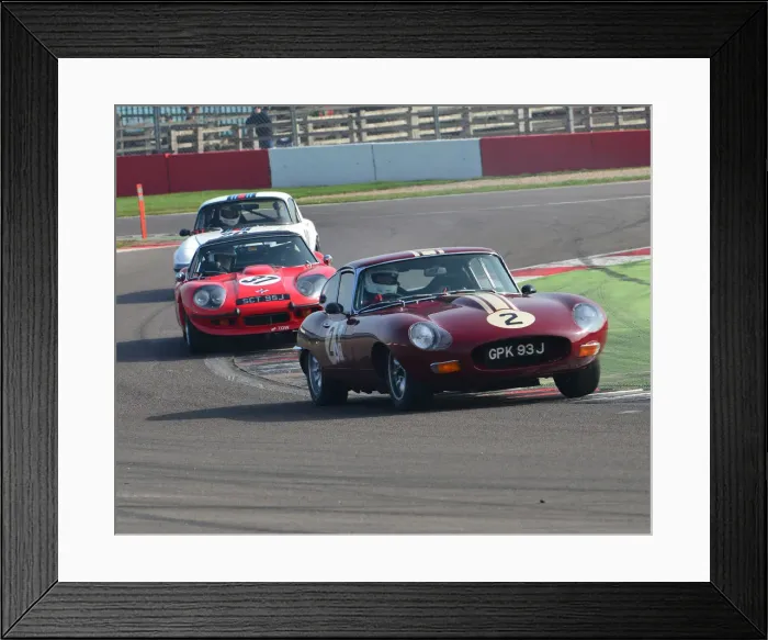 Framed Print : CJ7 7684 Adam Bagnall, Jaguar E-Type S2 FHC, Nic Strong, Marcos 3000GT Framed Print : CJ7 7684 Adam Bagnall, Jaguar E-Type S2 FHC, Nic Strong, Marcos 3000GT