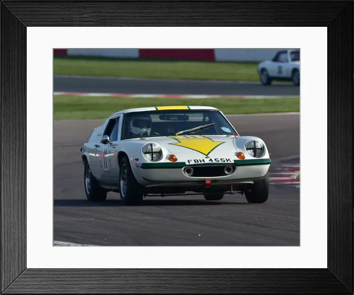 Framed Print : CM27 0197 Howard Payne, Lotus Europa TC Framed Print : CM27 0197 Howard Payne, Lotus Europa TC