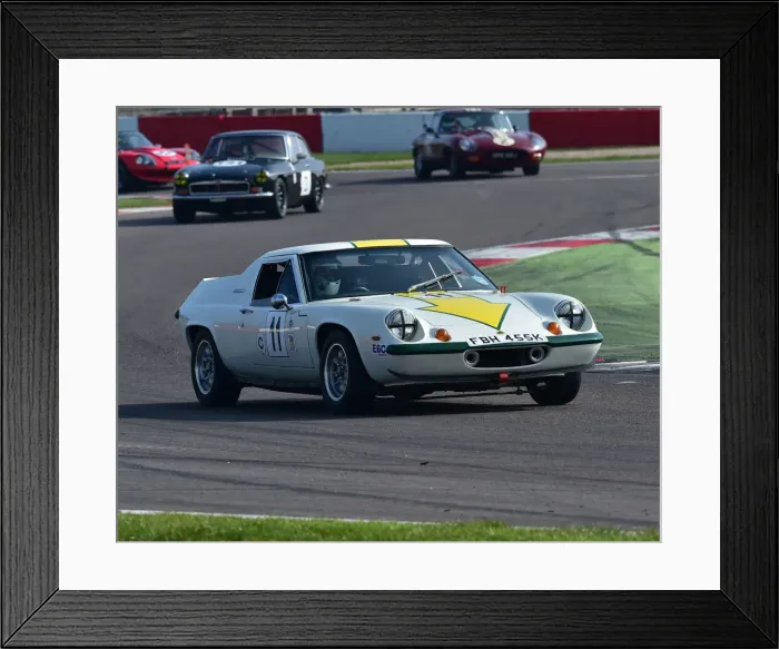 Framed Print : CM27 0098 Howard Payne, Lotus Europa TC Framed Print : CM27 0098 Howard Payne, Lotus Europa TC