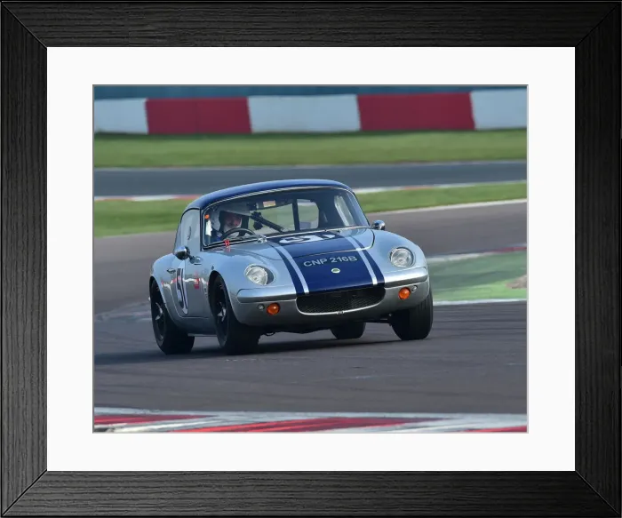 Framed Print : CM27 0564 Mel Taylor, Lotus Elan S1 Framed Print : CM27 0564 Mel Taylor, Lotus Elan S1