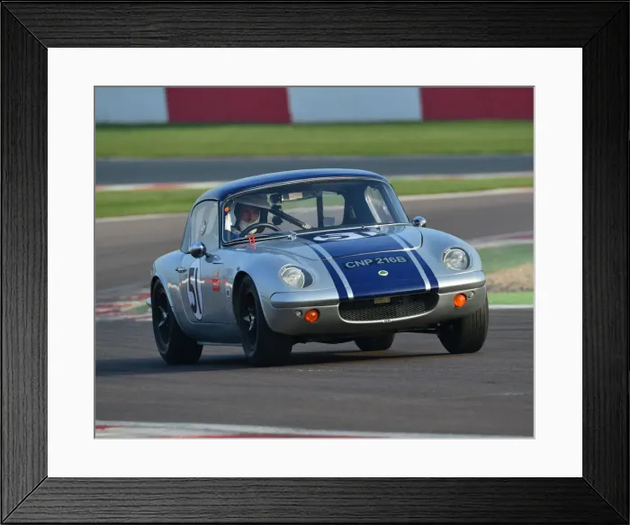 Framed Print : CJ7 7764 Mel Taylor, Lotus Elan S1 Framed Print : CJ7 7764 Mel Taylor, Lotus Elan S1