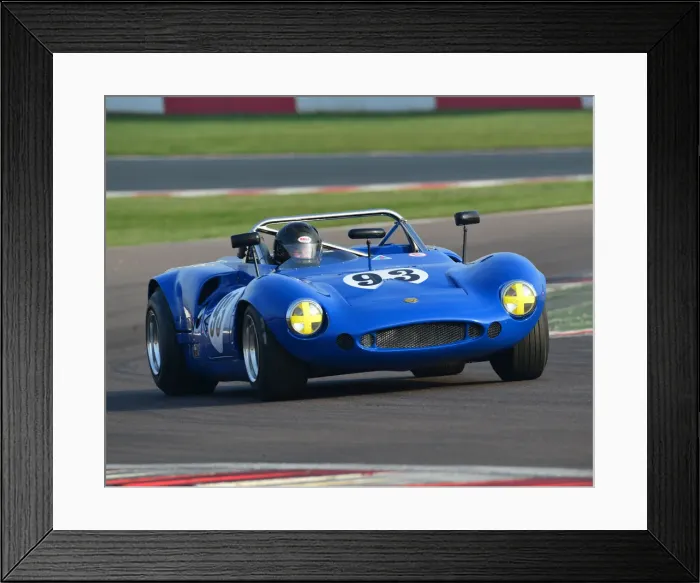 Framed Print : CJ7 7757 George Douglas, Ginetta G16 Framed Print : CJ7 7757 George Douglas, Ginetta G16