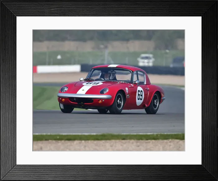 Framed Print : CM26 9638 Ross Hyett, Lotus Elan 26R