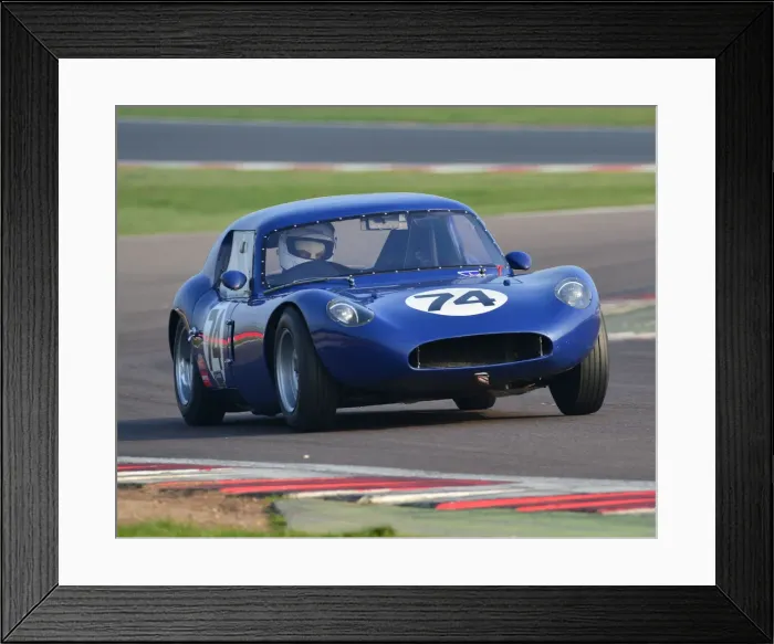 Framed Print : CJ7 7739 Peter Aylett, Steven Farrall, Diva GT