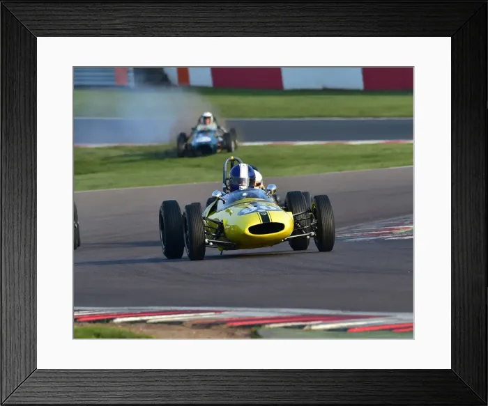 Framed Print : Historic Formula Junior, HSCC, Season Opener, Saturday, 30th March 2019, Donington Park Framed Print : Historic Formula Junior, HSCC, Season Opener, Saturday, 30th March 2019, Donington Park