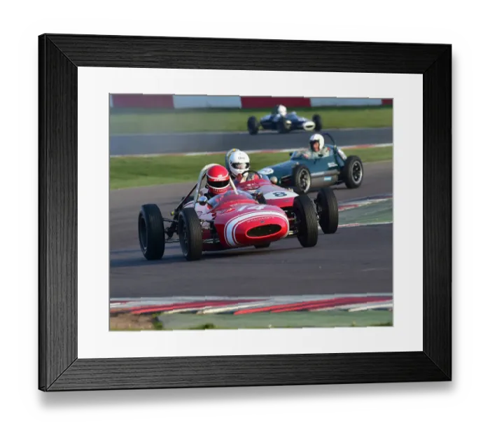 Framed Print : Historic Formula Junior, HSCC, Season Opener, Saturday, 30th March 2019, Donington Park Framed Print : Historic Formula Junior, HSCC, Season Opener, Saturday, 30th March 2019, Donington Park