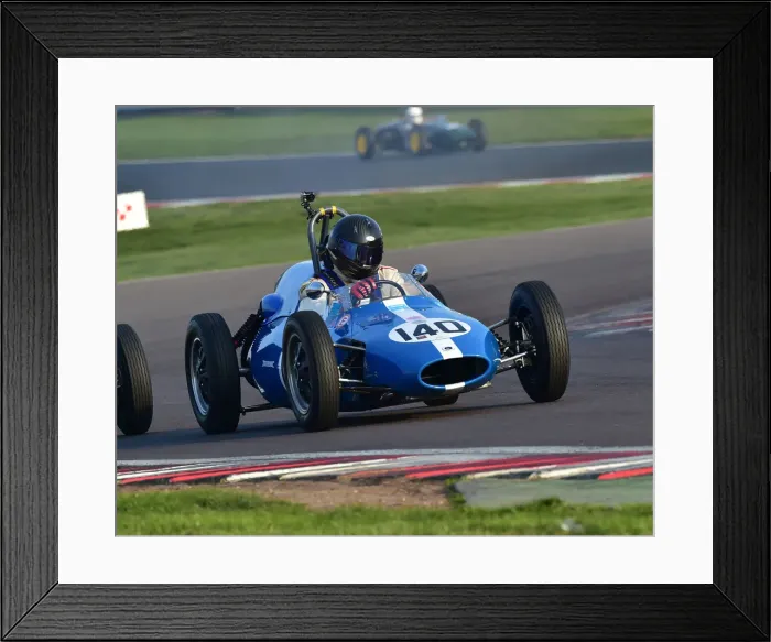 Framed Print : Historic Formula Junior, HSCC, Season Opener, Saturday, 30th March 2019, Donington Park Framed Print : Historic Formula Junior, HSCC, Season Opener, Saturday, 30th March 2019, Donington Park