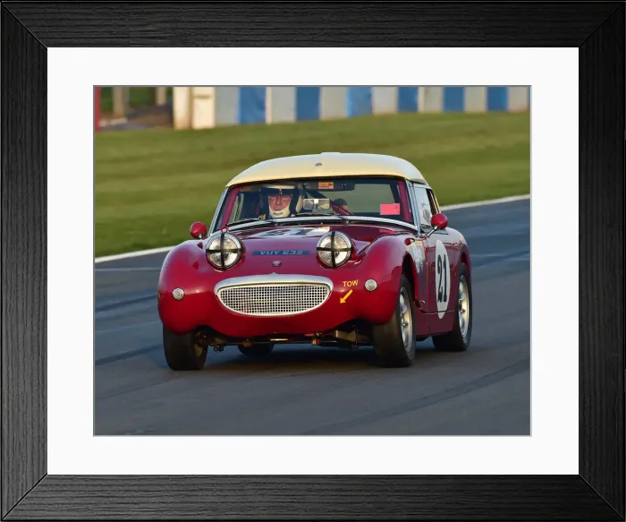 Framed Print : Historic Road Sports Championship, HSCC, Season Opener, Saturday, 30th March 2019
