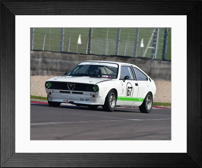 Framed Print : Historic Road Sports Championship, HSCC, Season Opener, Saturday, 30th March 2019