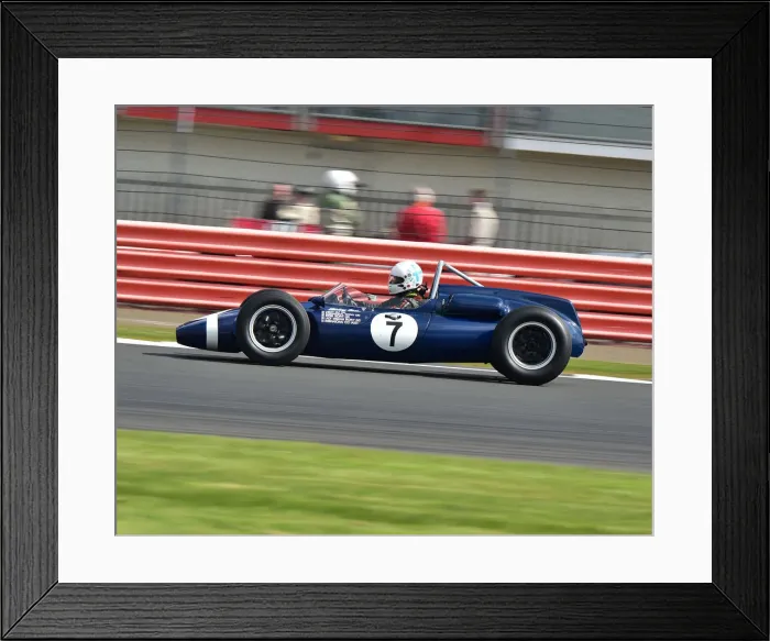 Framed Print : CM27 4971 Nick Topliss, Cooper T53 Lowline Framed Print : CM27 4971 Nick Topliss, Cooper T53 Lowline