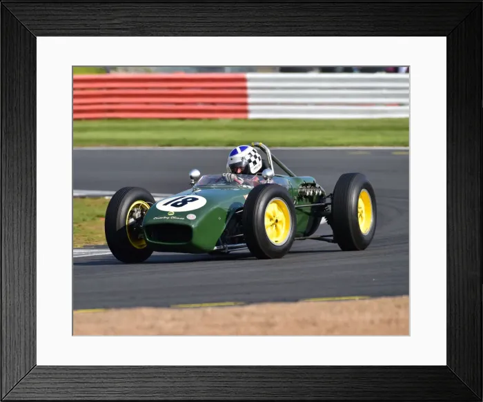 Framed Print : CM27 6037 John Chisholm, Lotus 18 Framed Print : CM27 6037 John Chisholm, Lotus 18