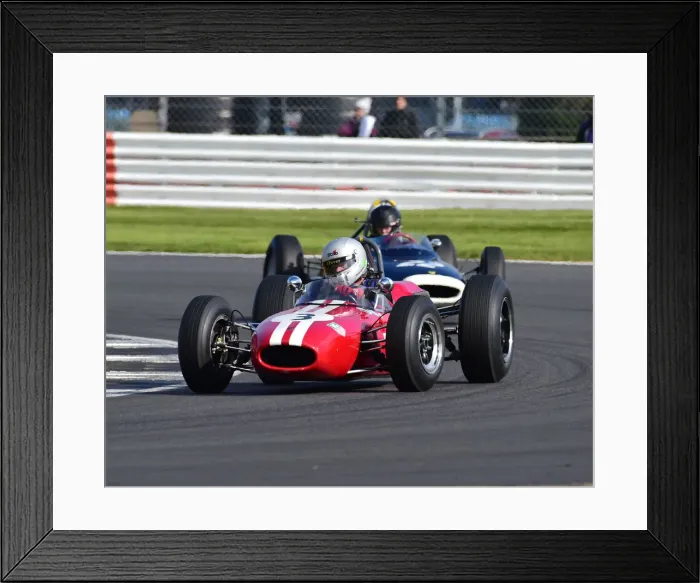 Framed Print : CM27 6046 Barry Cannell, Brabham BT11A