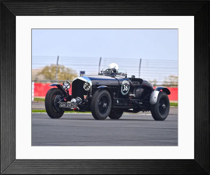 Framed Print : CM27 5867 Robert Abrey, Julian Riley, Bentley 6 Litre Tourer Framed Print : CM27 5867 Robert Abrey, Julian Riley, Bentley 6 Litre Tourer