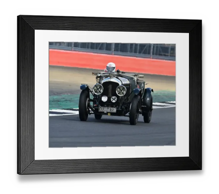 Framed Print : CM27 5221 Theo Hunt, Martin Hunt, Bentley 4 Litre Tourer Framed Print : CM27 5221 Theo Hunt, Martin Hunt, Bentley 4 Litre Tourer