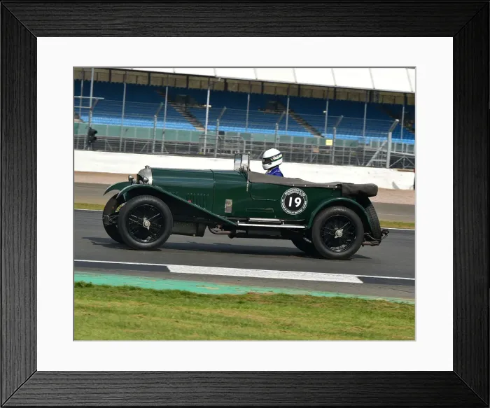 Framed Print : CM27 5042 Brian Rivett, Bentley 3 litre Speed Model Framed Print : CM27 5042 Brian Rivett, Bentley 3 litre Speed Model