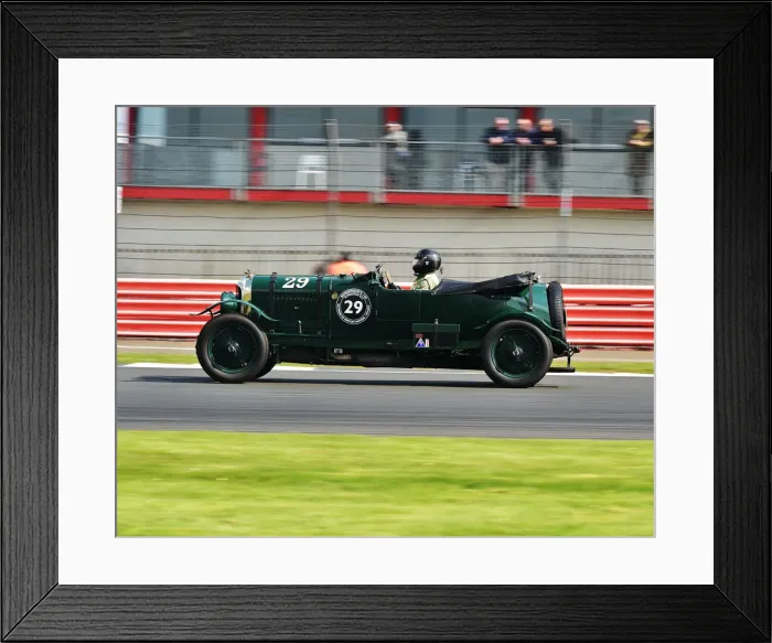 Framed Print : CM27 5164 Julian Grimwade, Bentley 4 Litre Bobtail Framed Print : CM27 5164 Julian Grimwade, Bentley 4 Litre Bobtail