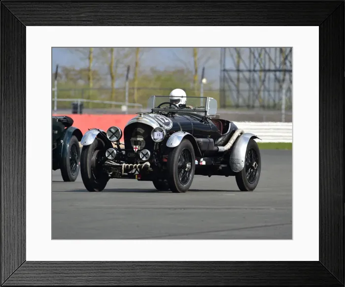 Framed Print : CM27 5936 Bill Cleyndert, Bentley 3: 4 Litre Framed Print : CM27 5936 Bill Cleyndert, Bentley 3: 4 Litre