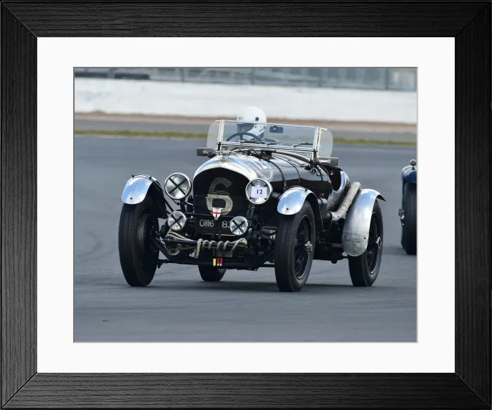 Framed Print : CM27 5232 Bill Cleyndert, Bentley 3: 4 Litre Framed Print : CM27 5232 Bill Cleyndert, Bentley 3: 4 Litre