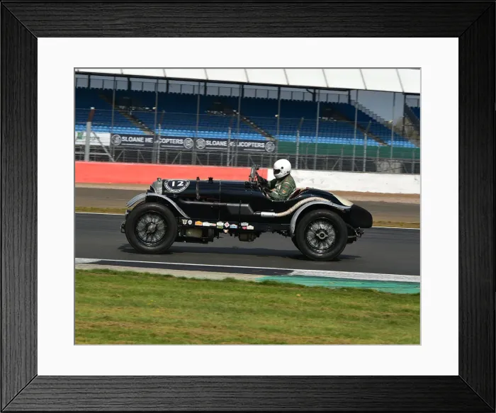 Framed Print : CM27 5079 Bill Cleyndert, Bentley 3: 4 Litre Framed Print : CM27 5079 Bill Cleyndert, Bentley 3: 4 Litre