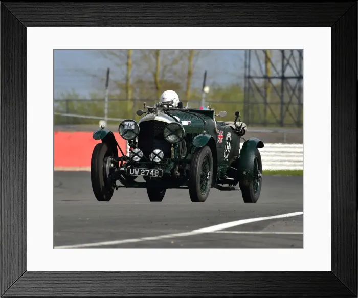 Framed Print : CM27 5898 Paul Carter, Nick Swift, Bentley 4 Litre Framed Print : CM27 5898 Paul Carter, Nick Swift, Bentley 4 Litre
