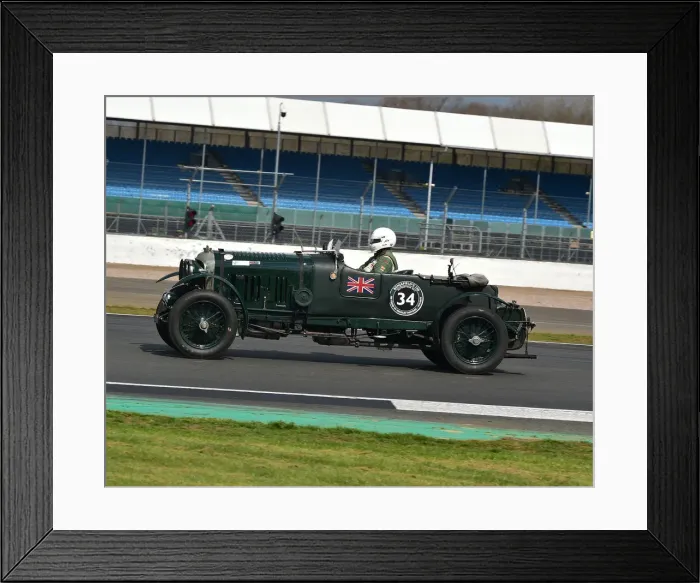 Framed Print : CM27 5064 Paul Carter, Nick Swift, Bentley 4 Litre Framed Print : CM27 5064 Paul Carter, Nick Swift, Bentley 4 Litre