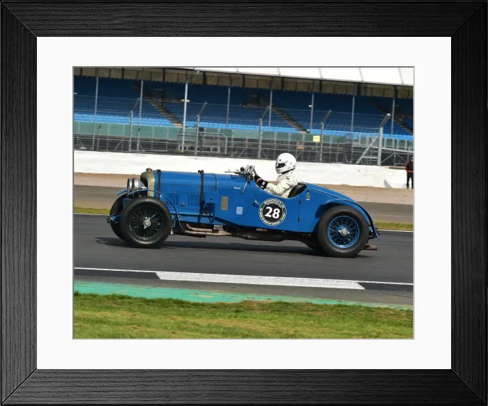 Framed Print : CM27 5060 Bert Degenaar, L Rolner, Bentley 4 Litre, Bluebell Framed Print : CM27 5060 Bert Degenaar, L Rolner, Bentley 4 Litre, Bluebell