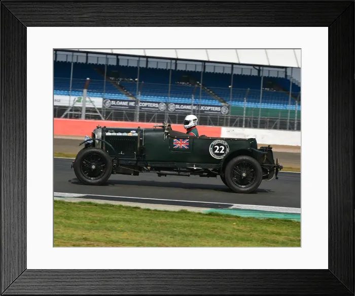 Framed Print : CM27 5053 Theo Hunt, Martin Hunt, Bentley 4 Litre Tourer Framed Print : CM27 5053 Theo Hunt, Martin Hunt, Bentley 4 Litre Tourer