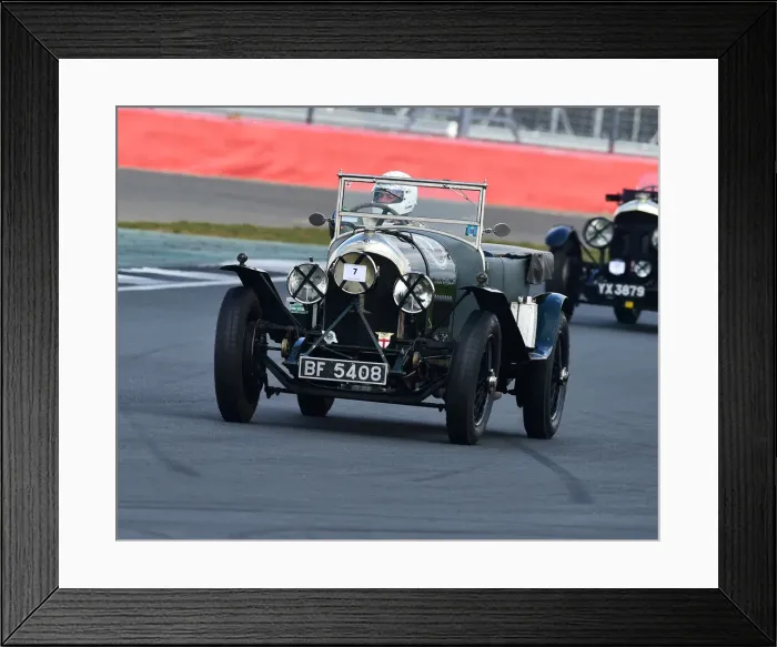 Framed Print : CM27 5200 Sean Bramhall, John Hanlon, Bentley 3-4 litre Framed Print : CM27 5200 Sean Bramhall, John Hanlon, Bentley 3-4 litre