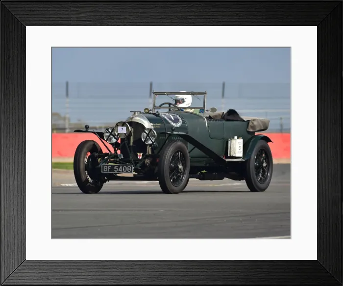 Framed Print : CM27 5890 Sean Bramhall, John Hanlon, Bentley 3-4 litre Framed Print : CM27 5890 Sean Bramhall, John Hanlon, Bentley 3-4 litre