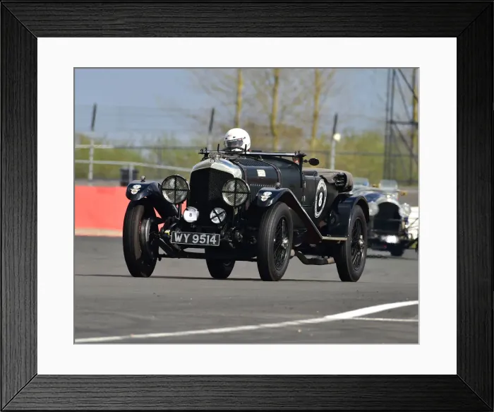 Framed Print : CM27 5888 Jeremy Welch, Alex Bell, Bentley 3-4 Litre Speed Model Framed Print : CM27 5888 Jeremy Welch, Alex Bell, Bentley 3-4 Litre Speed Model