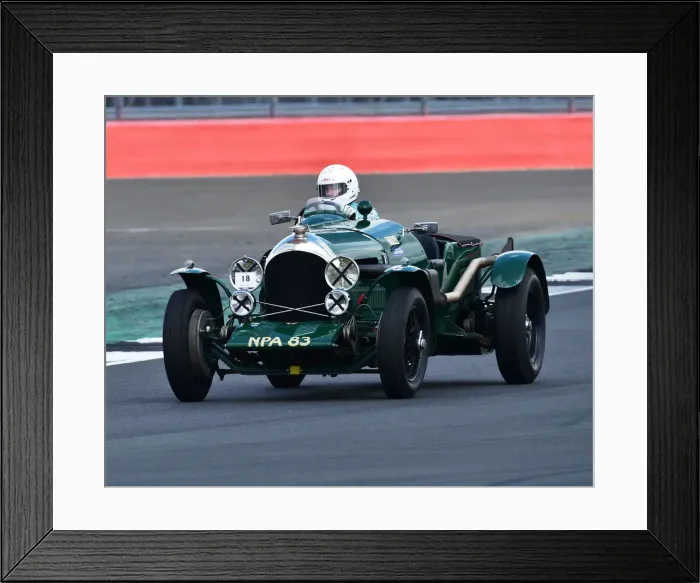 Framed Print : CM27 5188 Peter Little, Gerry Buggy, Bentley 3-4 Litre Framed Print : CM27 5188 Peter Little, Gerry Buggy, Bentley 3-4 Litre