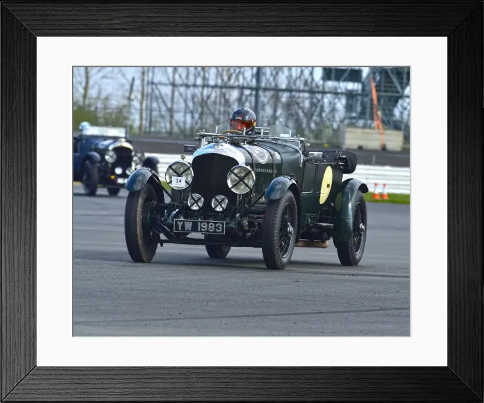 Framed Print : CM27 5954 Sean Bramhall, John Hanlon, Bentley 3-4 litre Framed Print : CM27 5954 Sean Bramhall, John Hanlon, Bentley 3-4 litre