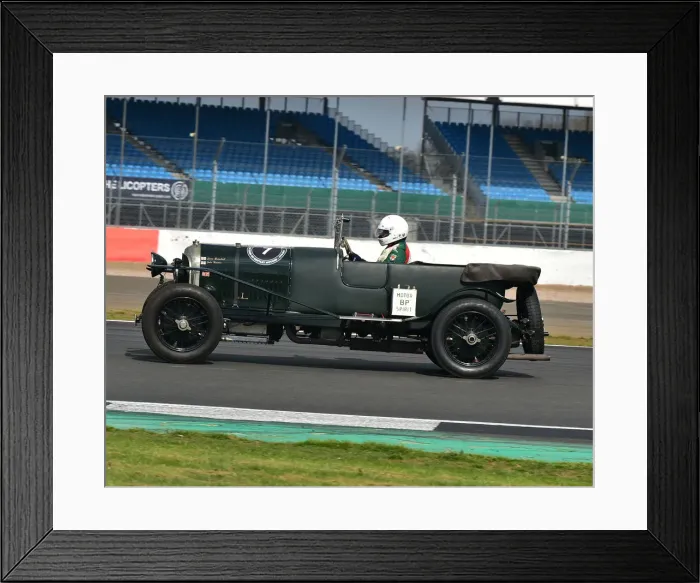 Framed Print : CM27 5023 Sean Bramhall, John Hanlon, Bentley 3-4 litre Framed Print : CM27 5023 Sean Bramhall, John Hanlon, Bentley 3-4 litre